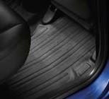 Honda Jazz Rear Lipped Rubber Mats 2009-2015