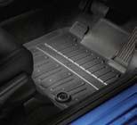 Honda Jazz Front Lipped Rubber Mats RHD AMT 2009-2015