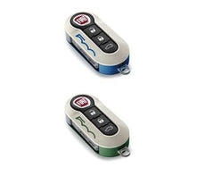 Fiat 500 Key Cover Kit - Bi-Colour