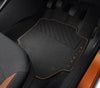 Renault Captur Premium Mats, Orange Surround RHD 2013-2017