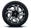 Renault Captur 17" Alloy Wheel, Black Diamond-Effect
