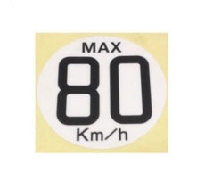 Nissan Label 80 Km/h Speed Restriction