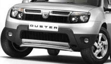 Dacia Duster 1 Front Styling Bar, Chrome