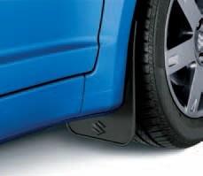 Suzuki Swift Flexible Mudflaps, Front