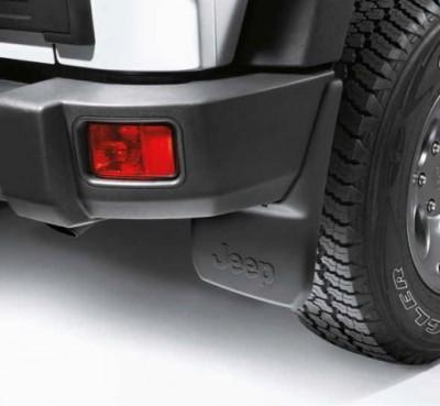 Jeep Wrangler (JK) Moulded Mudflaps, Rear Pair