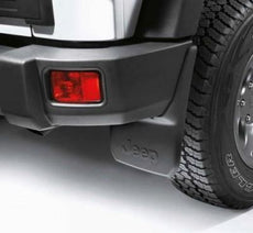 Jeep Wrangler (JK) Moulded Mudflaps, Rear Pair