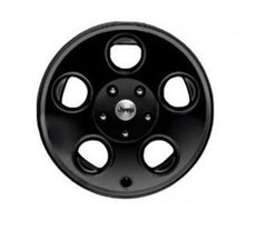 Jeep Wrangler (JK) 17"x8.5" Classic 5-Hole Black Alloy Wheel