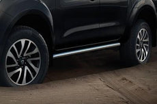 Nissan Navara (D23M) Side Styling Bars w/o Steps, Chrome DC