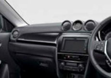 Suzuki Vitara Dashboard Coloured Trim Panel Set, Black RHD