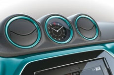 Suzuki Vitara Coloured Trim Ring Set, Turquoise