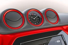 Suzuki Vitara Coloured Trim Ring Set, Red