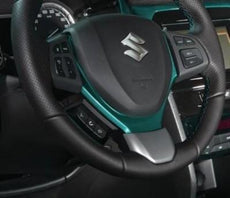 Suzuki Vitara Steering Wheel Coloured Trim, Turquoise