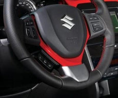 Suzuki Vitara Steering Wheel Coloured Trim, Red