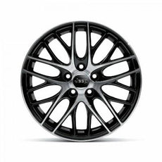 Jeep Cherokee (KL) 17" Alloy Wheel, Black/Polished