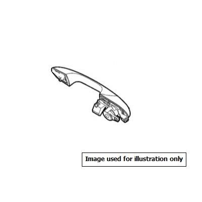Abarth Exterior Front Door Handle, LH