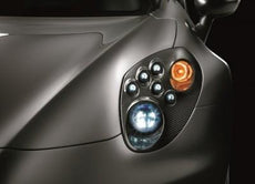 Alfa Romeo 4C Headlight Frames BI-LED, Carbon Fibre