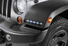 Jeep Wrangler (JK) Daytime Running Lights - Black