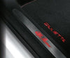 Alfa Romeo Giulietta Front Kick Plates with Illuminated Logo