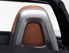Fiat 124 Spider Seat-Back Bar Cladding, Silver