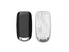 Fiat Tipo Key Covers, Grey & Matt White 2-Piece