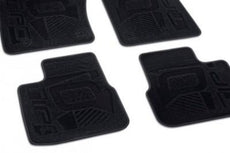 Fiat Tipo (5HB/SW) Floor Mats, Black with graphic logo RHD