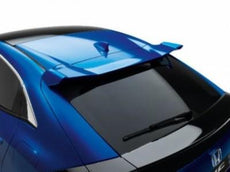 Honda Civic 5DR Tailgate Spoiler, Brilliant Sporty Blue