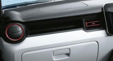 Suzuki Ignis Dashboard Vent Trim Set, Red