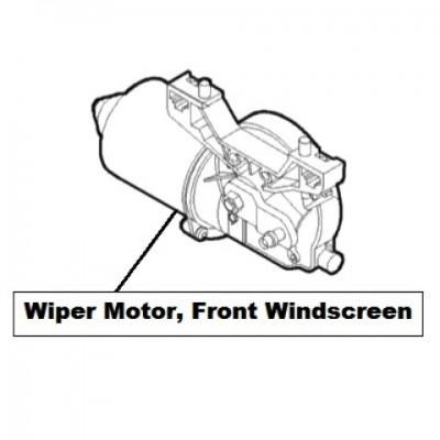 Abarth 500 Wiper Motor, Windscreen RHD