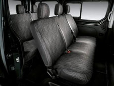 Fiat Talento Seat Covers, Row 2 & 3 for Combi & Crew Cab