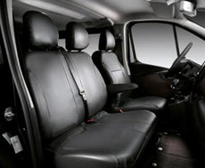 Fiat Talento Premium Seat Covers, Front - for LCV (x3 headrests)