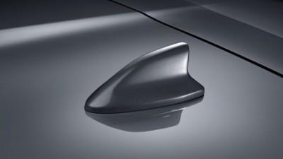 Nissan Micra (K14FR) Shark Antenna with DAB, Gunmetal Grey