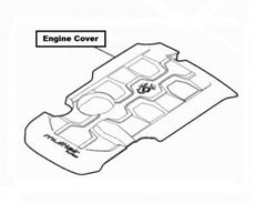 Abarth 124 Spider (6I) Engine Cover