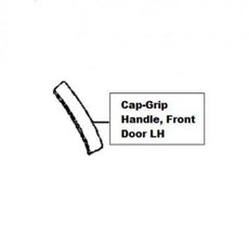 Nissan Qashqai/+2 Cap-Assist Grip, Front Door LH