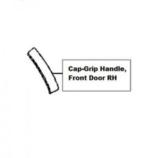 Nissan Qashqai/+2 Cap-Assist Grip, Front Door RH