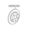 Honda Civic Type-R Brake Disc, Rear