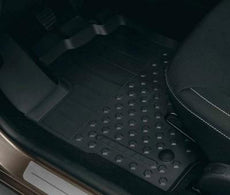 Dacia Sandero (PH2) Rubber Floor Mats, Raised Edge RHD