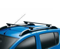 Dacia Sandero Stepway Roof Cross bars, Black Steel