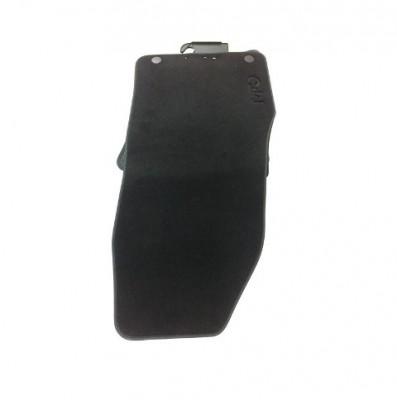 Alfa Romeo MiTo Carpet Mats, Black/Black Logo MAN RHD 2013-2018