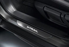 Nissan X-Trail (T32C) Black Entry Guards, Illuminated