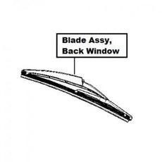 Dacia Blade Assy, Back Window Wiper