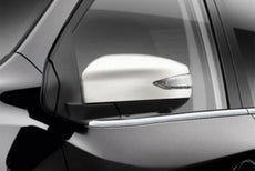 Nissan Pulsar (C13M) Mirror Caps, White