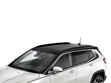 Jeep Compass (M6) Side Roof Rails, Black