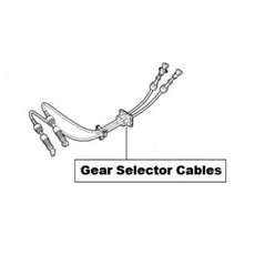 Fiat 500 (83/4S) Gear Selector Cables