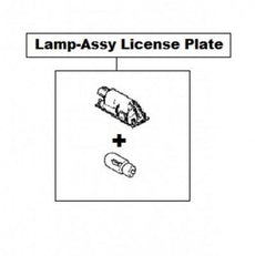 Dacia Lamp-Assy License Plate (non-LED)