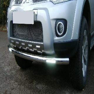 Mitsubishi L200 DC (S4) Front Styling Bar with DRL 2010-2017