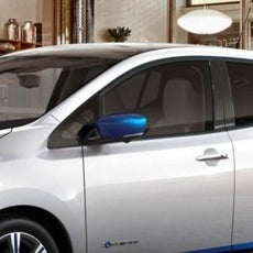 Nissan LEAF (ZE1E) Mirror Covers, Blue