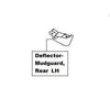 Nissan Qashqai (J10E) Deflector-Mudguard, Rear LH