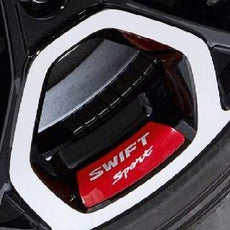 Suzuki Swift Sport Wheel Decal Set, Burning Red