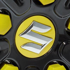 Suzuki Swift Sport Wheel Centre Cap Set, Champion Yellow