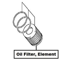 Suzuki SX4 Oil Filter, Element (RW419D)